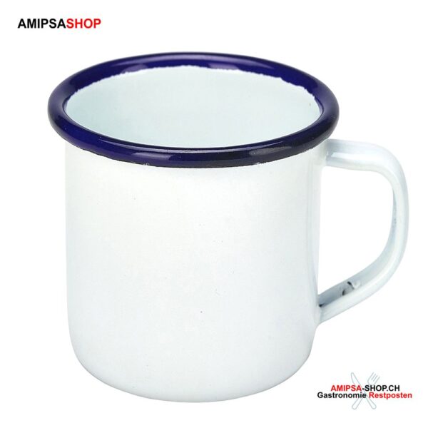 Emaille Mug blue 360ml