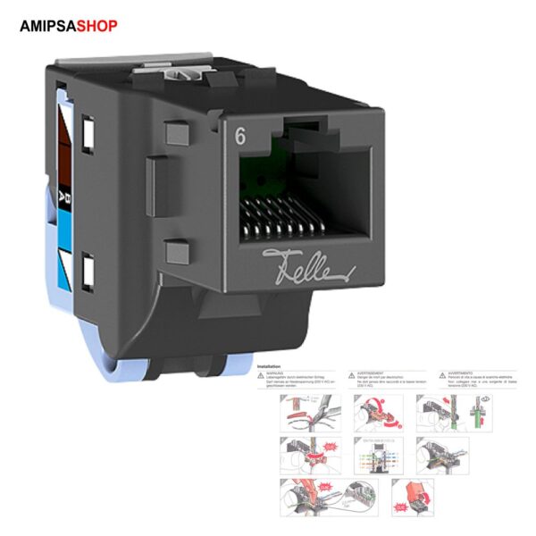 Anschlussmodul EASYNET S-One RJ45 Kat 6