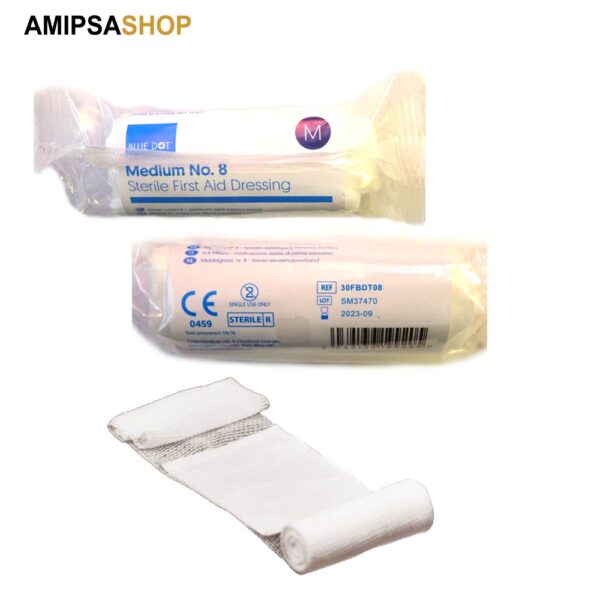 Sterile Steriles Mullmedium Nr. 8