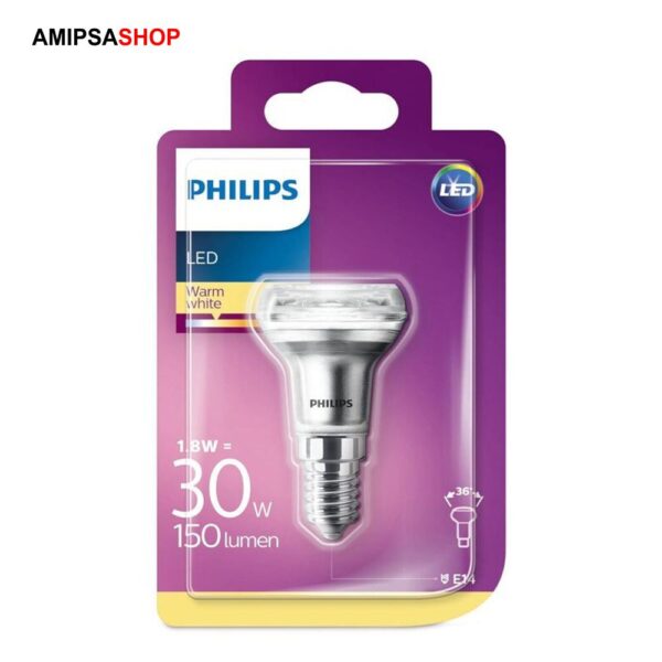 Philips LED Reflektor E14 (1.8W) 30W 150 lumen 8718696811412