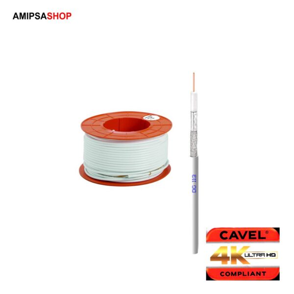 Kabel Koaxial 6.6mm DG 113 Cavel 500 Meter