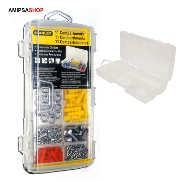 Stanley Organizer Transparent 11 Fächer