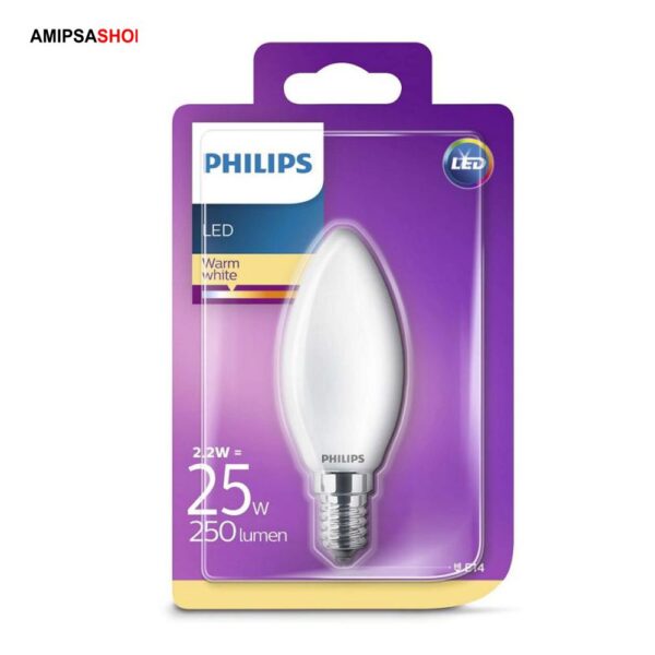 LED Kerze 2.2 W - 25 W E14 Warmweiss 8718696706237
