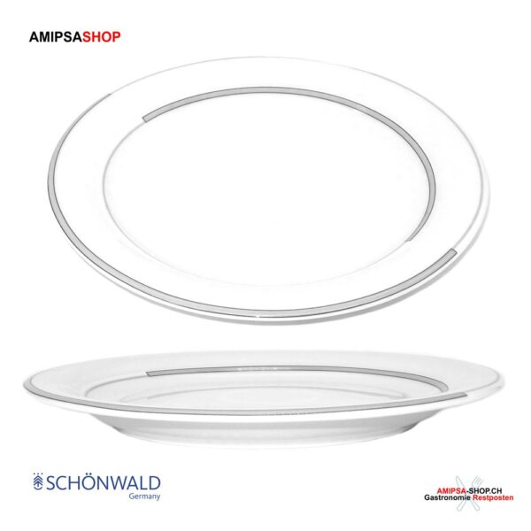 Schönwald Teller Flach Fahne 23 cm