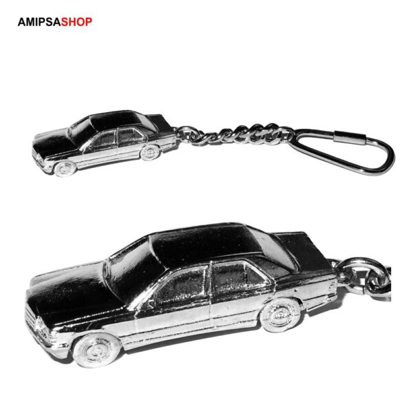 Schlüsselanhänger Mercedes Benz 190E Metall