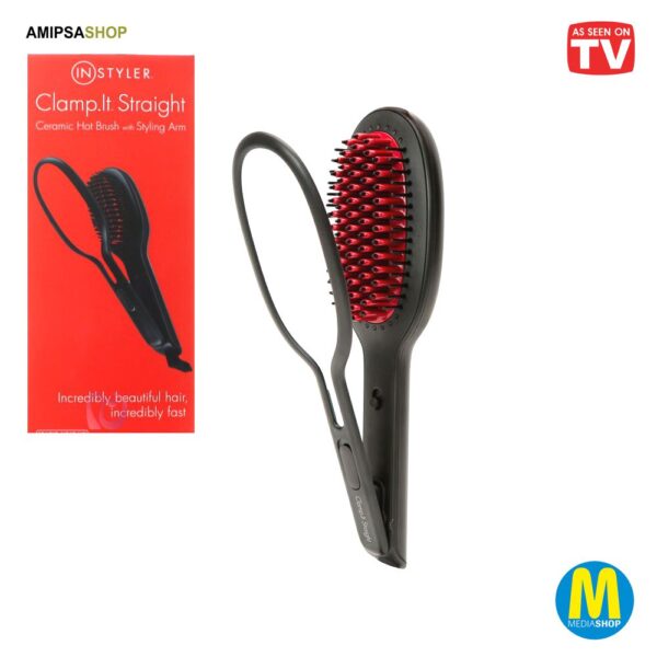 Instyler Clamp It Straight Heiße Bürste mit Styling-Arm