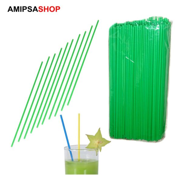 Cocktail Strohhalm Dünn 200 Stück