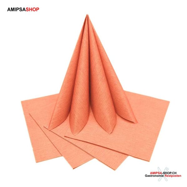the napkins Deluxe Servietten Salmon 50 Stück
