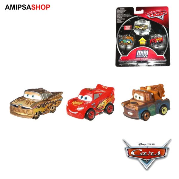 Disney Cars Mini Racers 3er-Pack