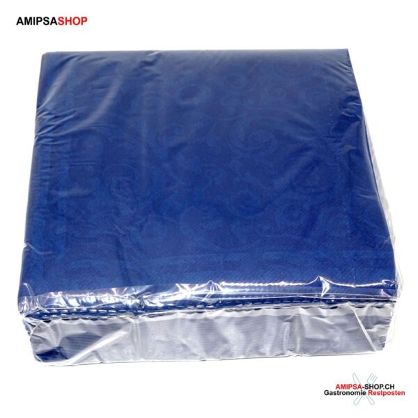 Servietten Damascato Blue 40 x 40 cm
