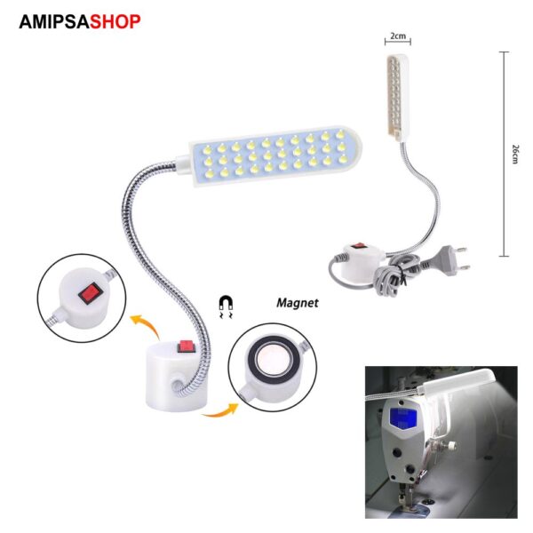 Nähmaschine Beleuchtung 30 LED