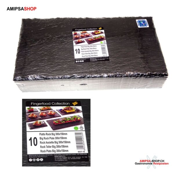 Rock Teller BIG 300 x 158 mm Fingerfood