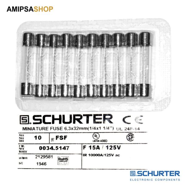 Sicherungen  Schurter  10Stück