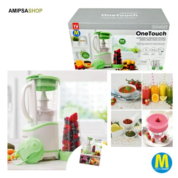 Livington OneTouch stufenloser Standmixer