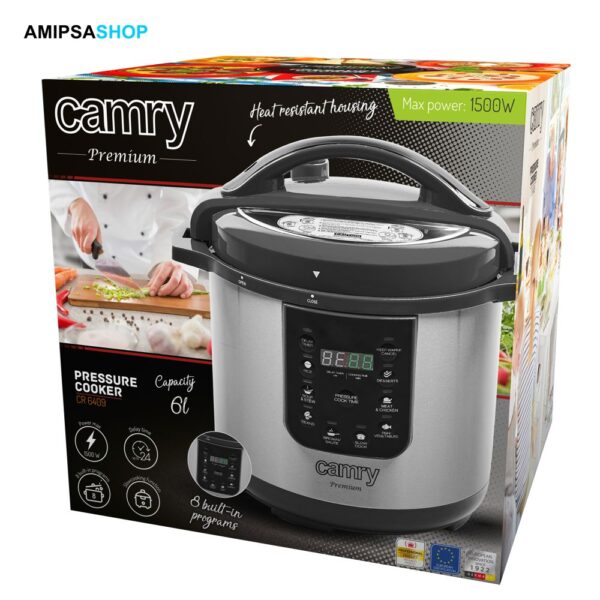 Camry CR 6409 Multikocher Edelstahl