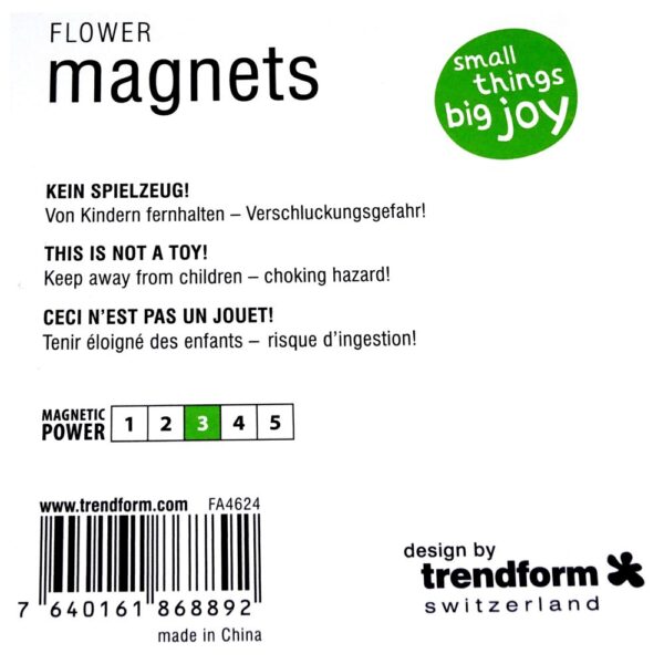 Flower Magnet 6er – Bild 2