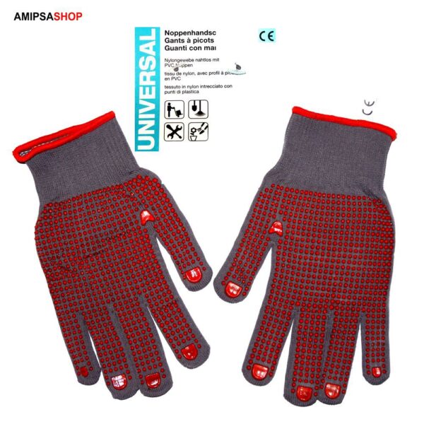 Arbeitshandschuhe Noppen Handschuh nahtlos mit pvc Noppen