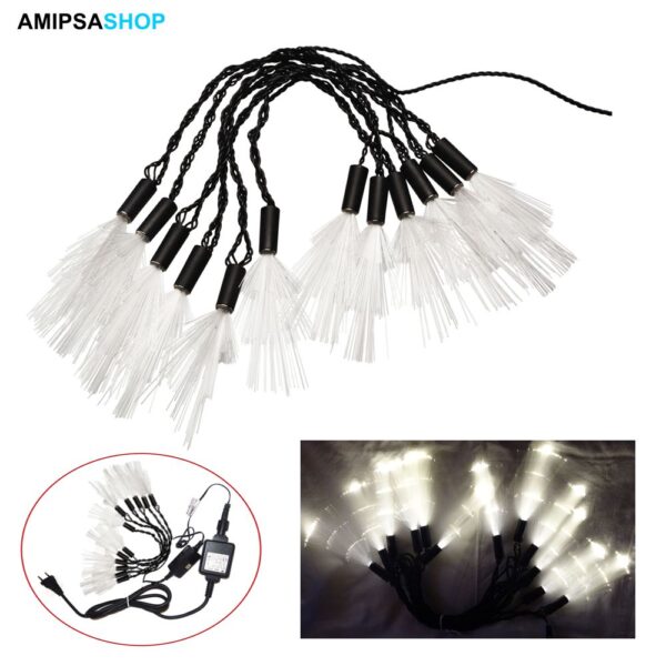 Lichterkette 12 led Faseroptik
