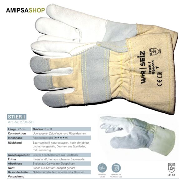W+R Universalhandschuhe STIER 1