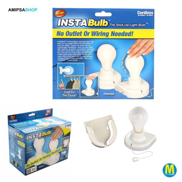 Insta Bulb Kabellose Lampe 2er
