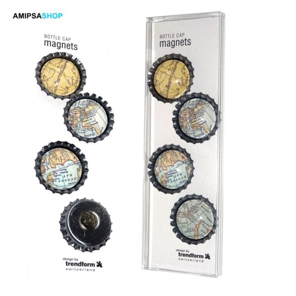 Bottle Cap Magnete 4er Set