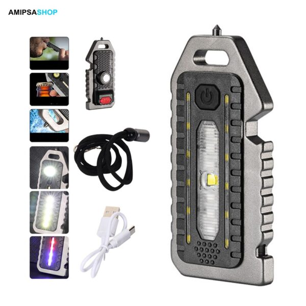 LED Cob Taschenlampe Multifunktion