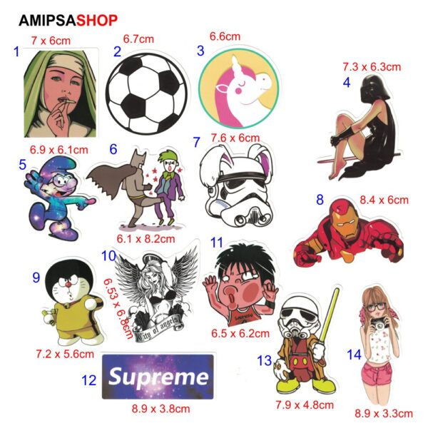 Aufkleber Sticker – Bild 2