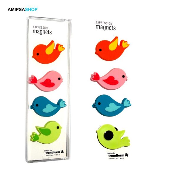 Expression Magnete Birds 4er