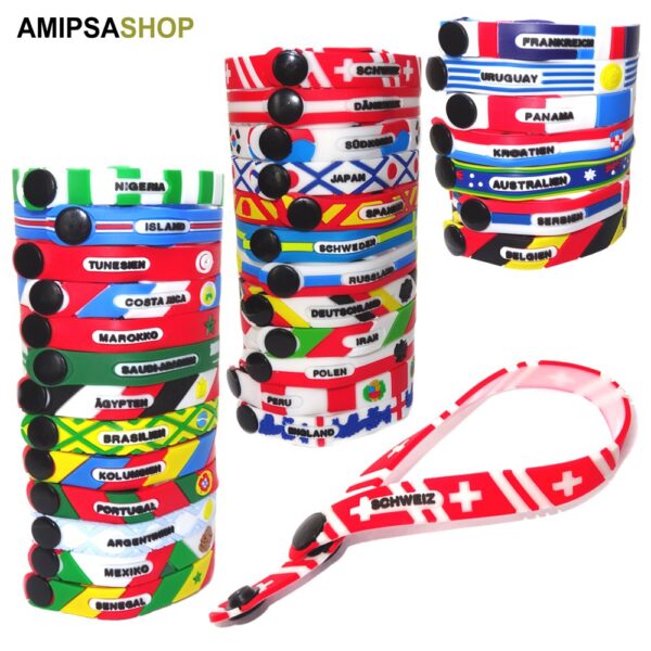 Fan Armband Silikon – Bild 2