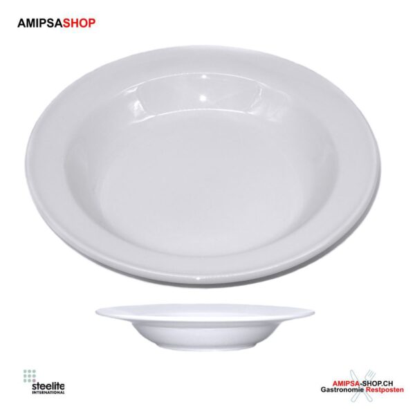 Steelite Teller Soup Plate Rimmed 22cm
