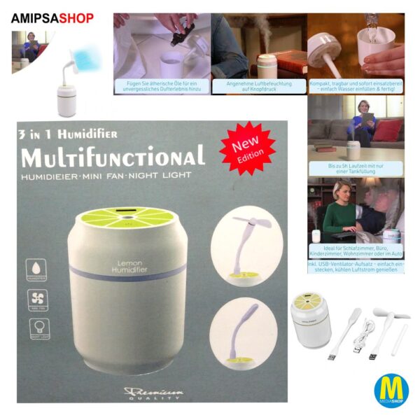 Luftbefeuchter 3 in 1