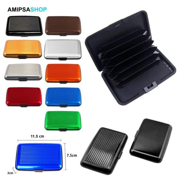 Kartenetui RFID Aluminium