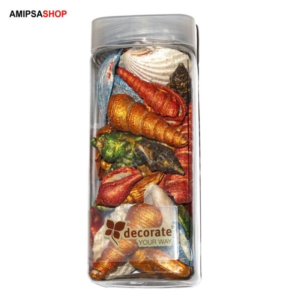 Deko Bunte Muscheln sortiert 550 ml