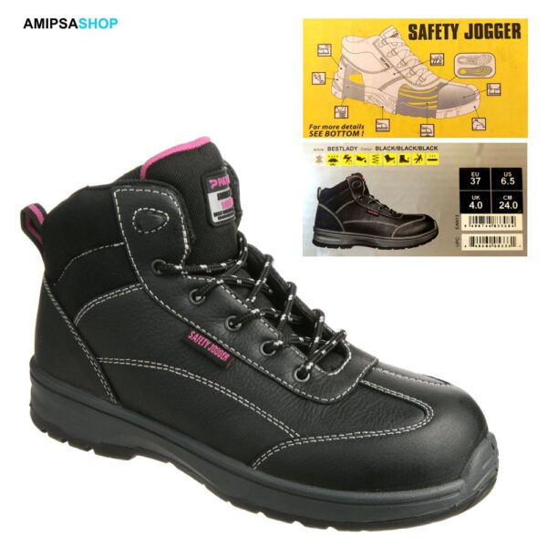Safety Jogger Bestlady S3 EK Sicherheitsschuhe Gr 37