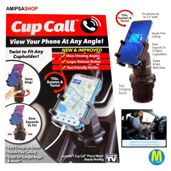 Call Cup Call 360° drehbarer Handyhalter