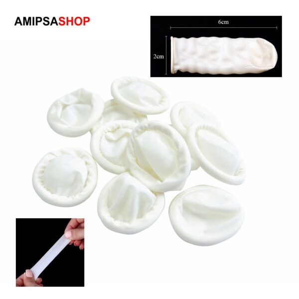 Fingerlinge Gerollt Latex