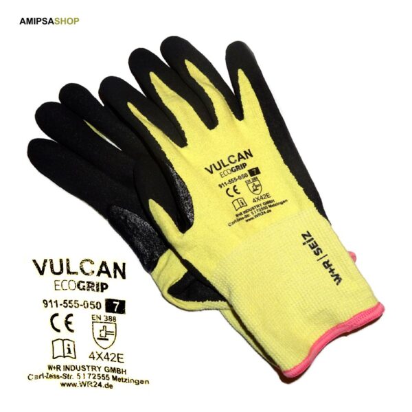 W+R Strickhandschuh Vulcan Ecogrip