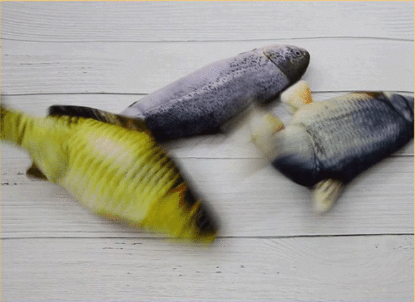 Fisch mit USB Spielzeug mit Berührungssensor – Bild 3