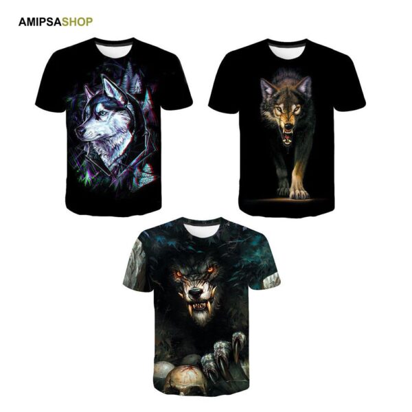 T-Shirt mit 3D-Gedruckter