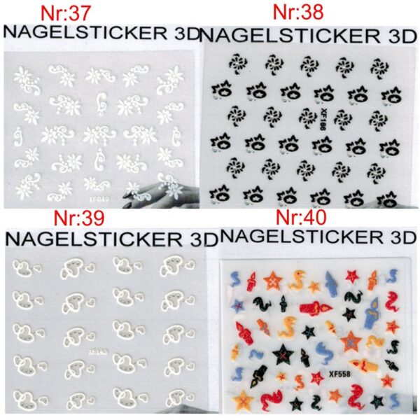 Nagelsticker set – Bild 4