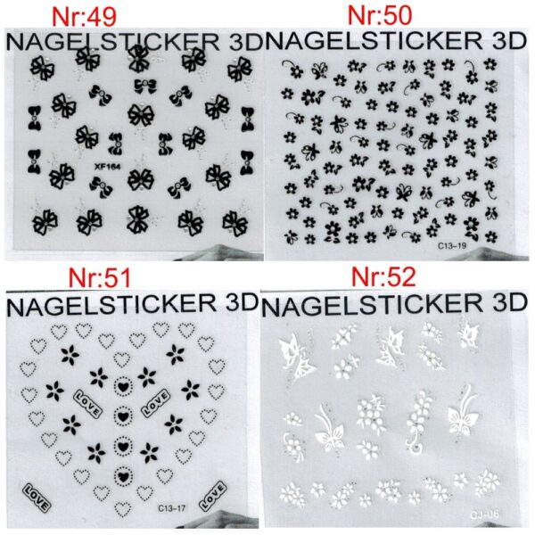 Nagelsticker set – Bild 7