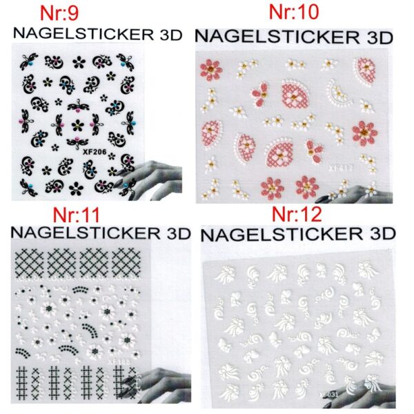 Nagelsticker set – Bild 4