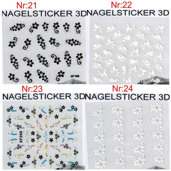 Nagelsticker set – Bild 7
