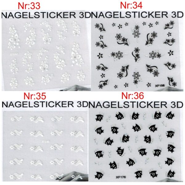 Nagelsticker set – Bild 3