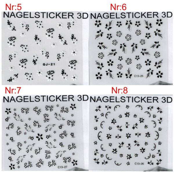 Nagelsticker set -a1 – Bild 3