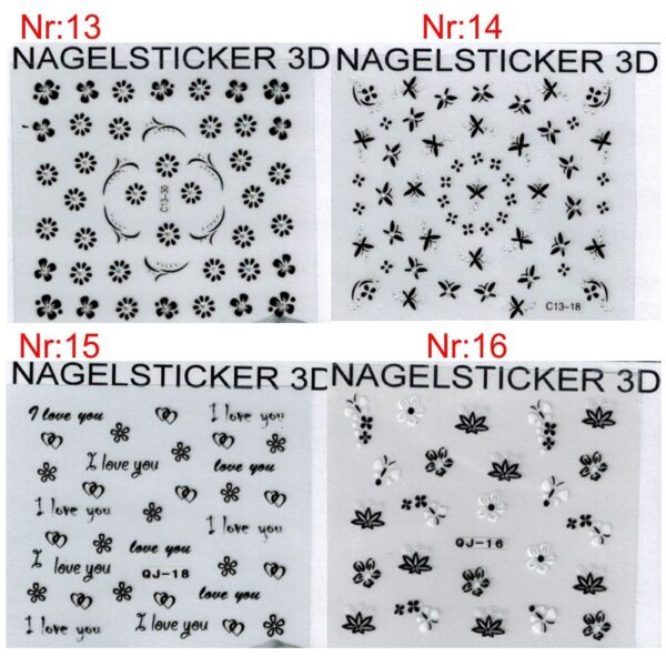 Nagelsticker set -a1 – Bild 5