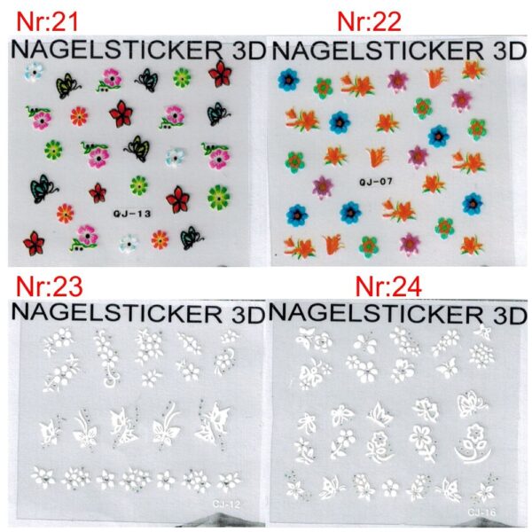 Nagelsticker set -a1 – Bild 7