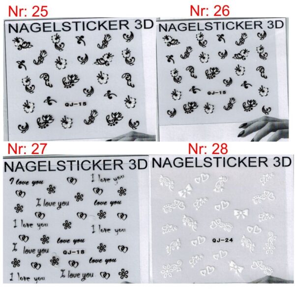 Nagelsticker set -a2 – Bild 8