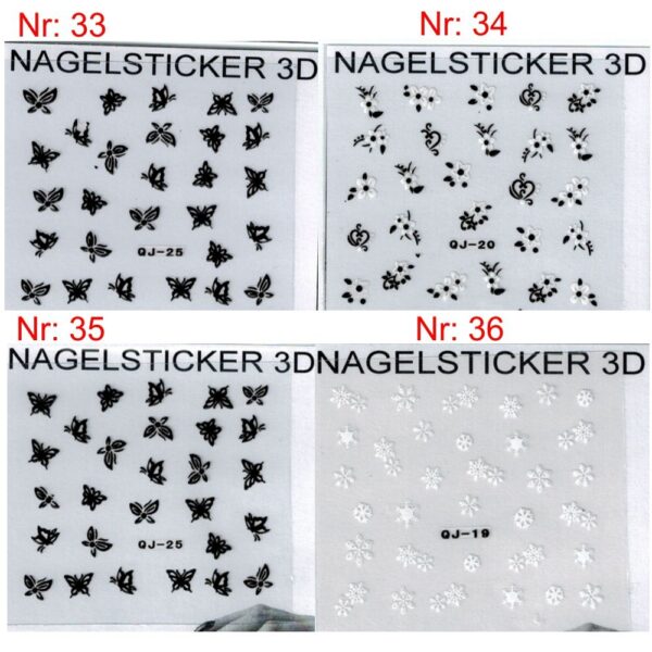 Nagelsticker set -a2 – Bild 3
