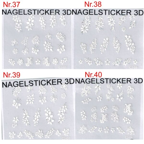 Nagelsticker set -a3 – Bild 4